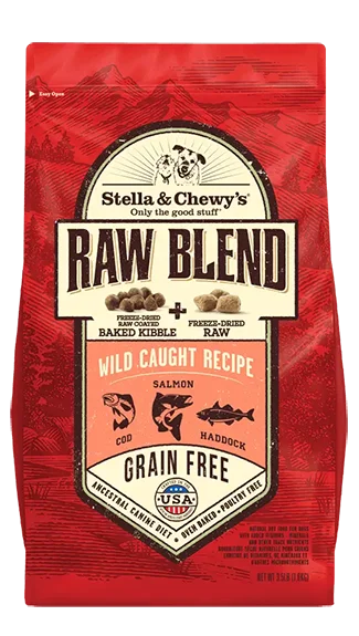 Stella & Chewy's Raw Blend Kibble: Wild Caught Recipe