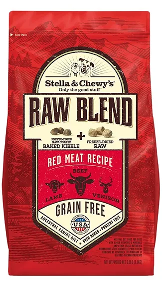 Stella & Chewy's Raw Blend Kibble: Red Meat Recipe