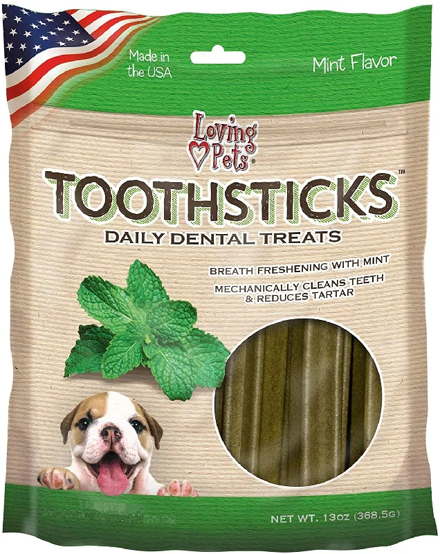 Loving Pets Toothsticks Daily Dental Dog Treats