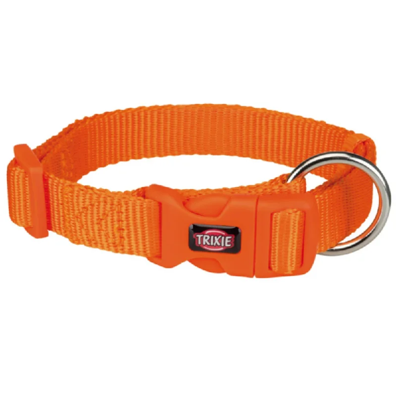 Trixie Premium Collar, L - XL (40-65cms/25mm), Papaya