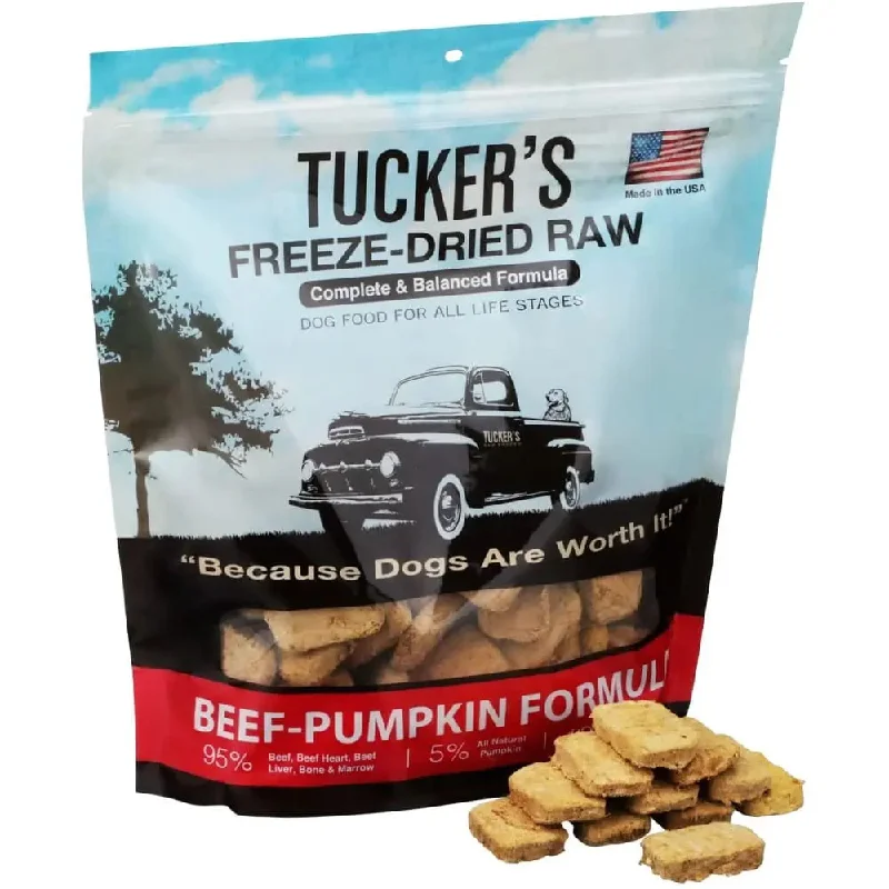 Tucker's® Beef-Pumpkin Complete and Balanced Freeze-Dried Diets for Dogs, 14 Oz