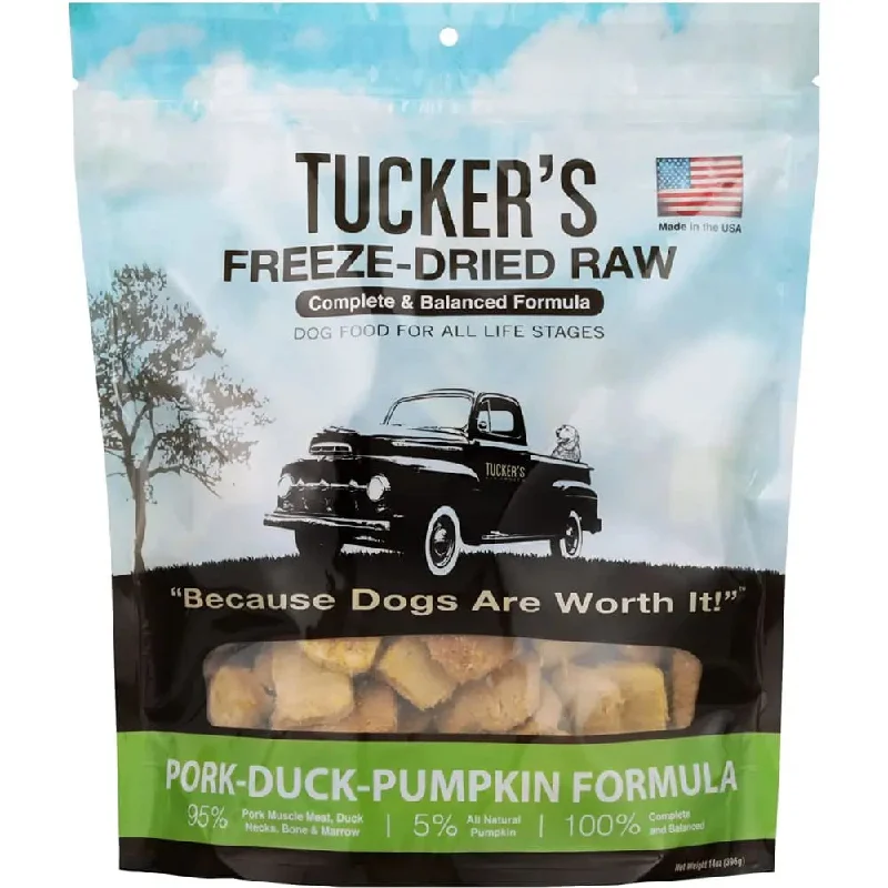 Tucker's® Raw Basics Pork-Duck- Pumpkin Raw Frozen Food For Dogs