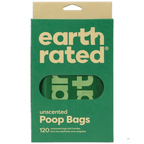 Unscented Easy-Tie Handle Bags | 120 Bags - Earth Rated