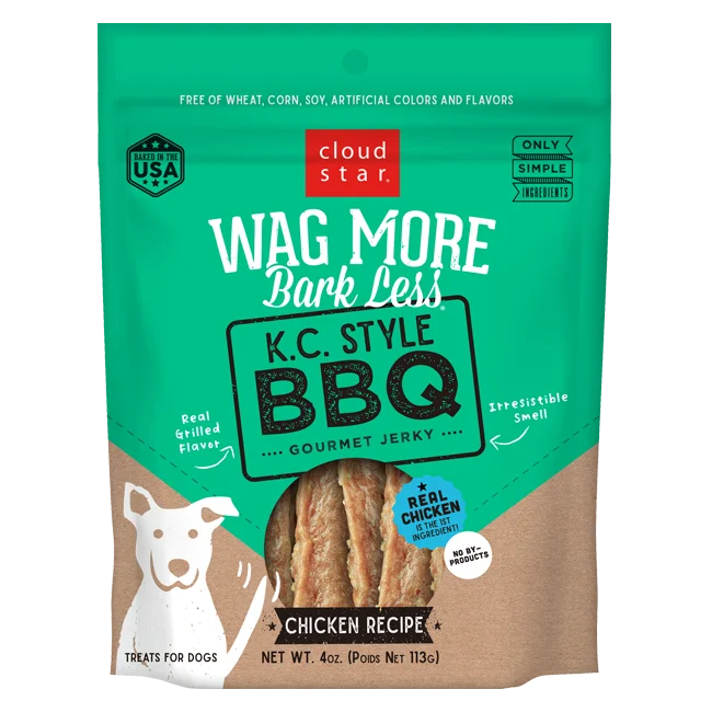 Wag More BBQ Chicken Jerky