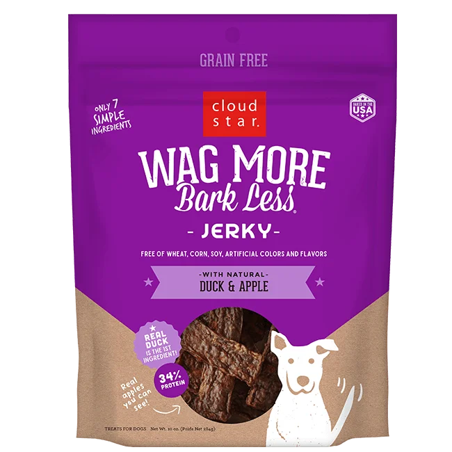 Wag More Jerky Duck & Apple