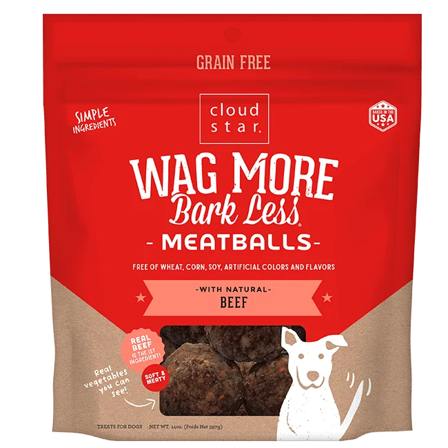 Wag More Meatballs Beef