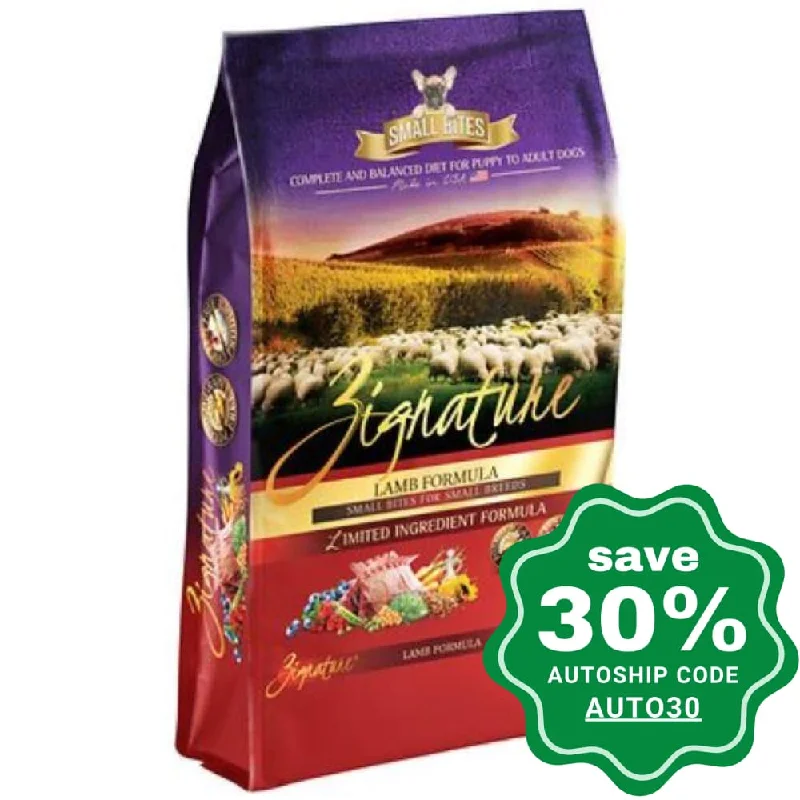 Zignature - Small Bites Dry Dog food - Grain Free Lamb - 12.5LB