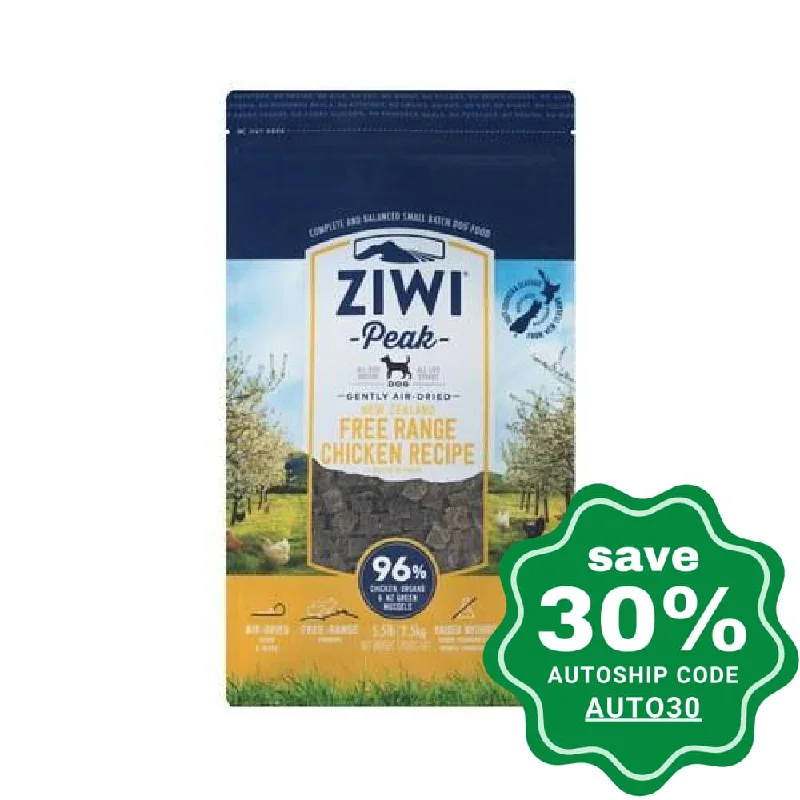 Ziwipeak - Air Dried Dog Food FREE RANGE CHICKEN - 2.5KG