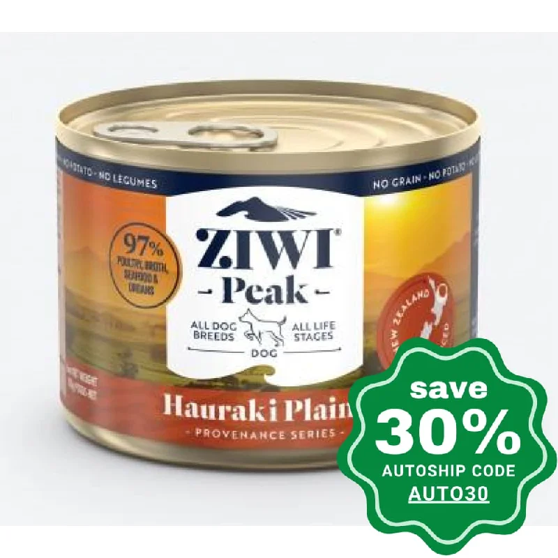 Ziwipeak - Wet Food for Dogs - Provenance Series - Hauraki Plains Recipe - 170G (min. 12 Cans)