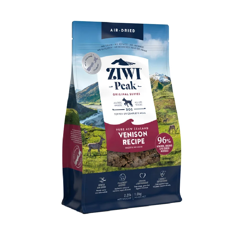 ZIWI Peak Air Dried Venison Recipe Dog Food 1kg