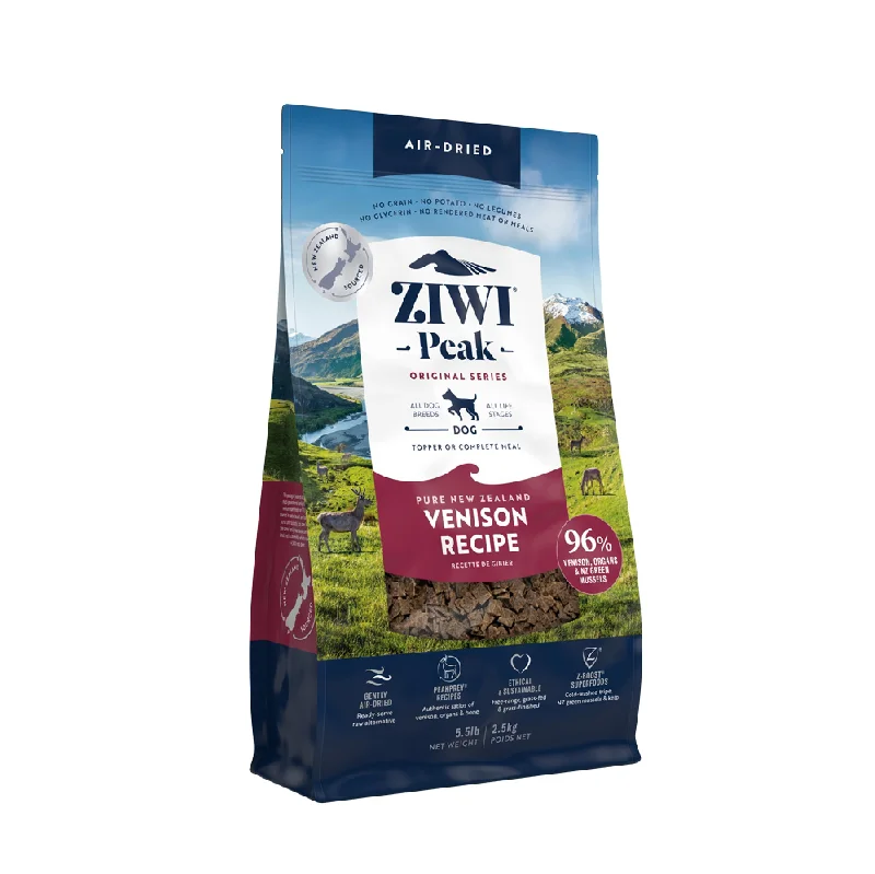 ZIWI Peak Air Dried Venison Recipe Dog Food 2.5kg