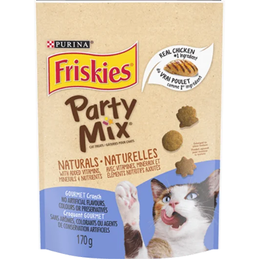 Friskies Party Mix Naturals Gourmet Cat Treats