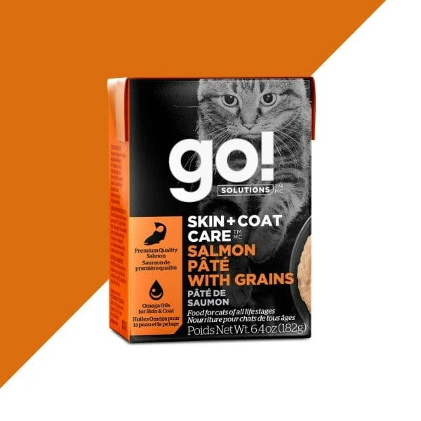 Go! Solutions Skin & Coat Care Salmon Pate Wet Cat Food