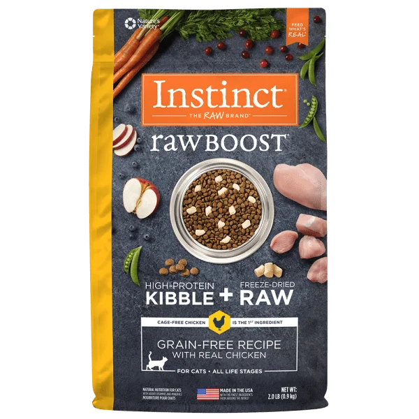 Instinct Raw Boost Real Chicken Recipe Dry Cat Food