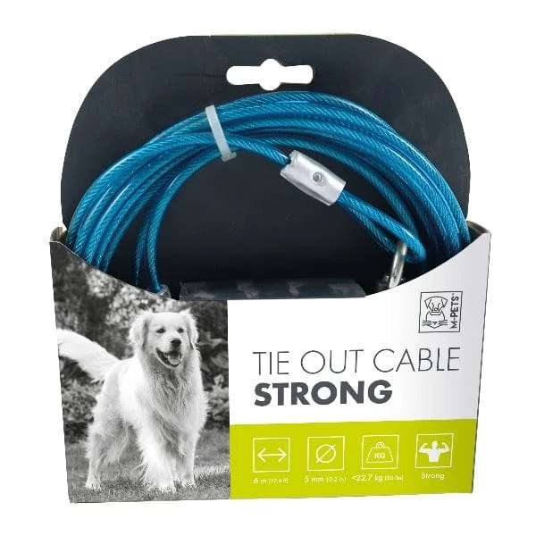 M-PETS Dog Tie Out Cable Strong; up to 22.7 kg