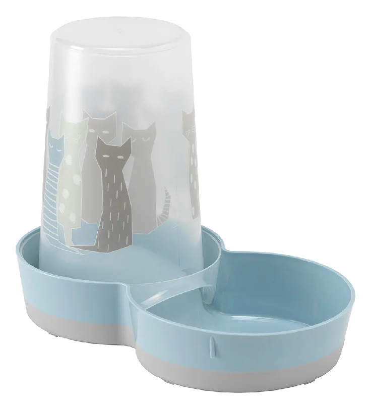 MODERNA 6.5 Cup Cat Food Dispenser (blue)