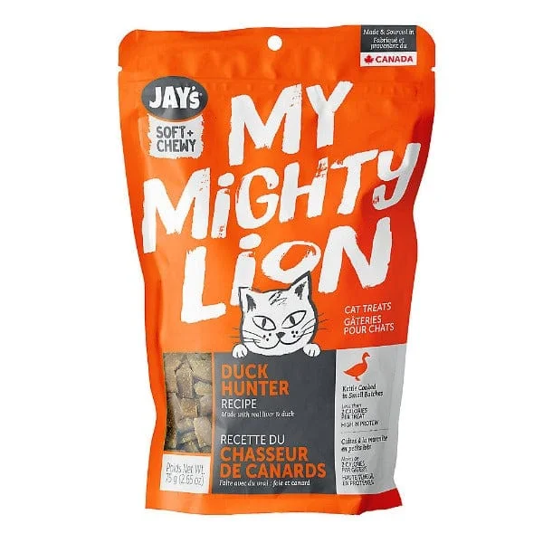 My Mighty Lion Duck Hunter Recipe Cat Treats