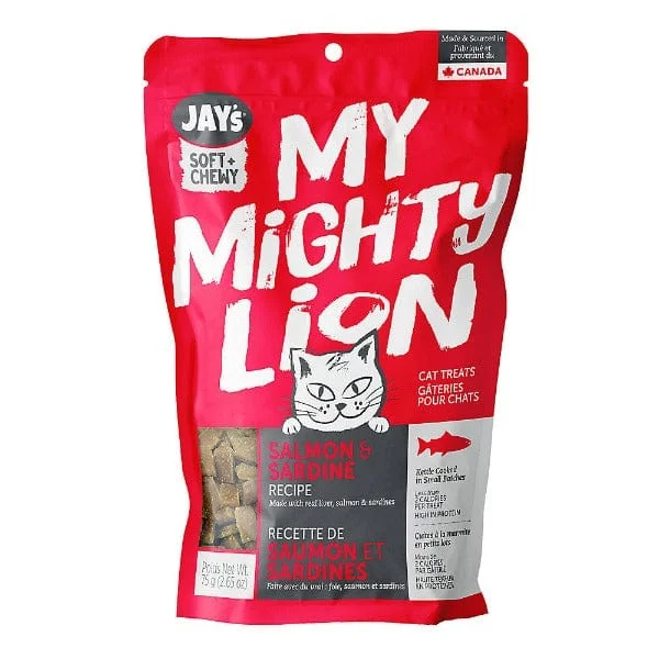 My Mighty Lion Salmon & Sardine Recipe Cat Treats