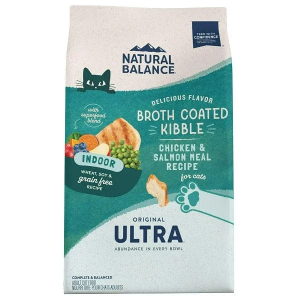 Natural Balance Original Ultra Indoor Chicken & Salmon Meal Recipe Dry Cat Food