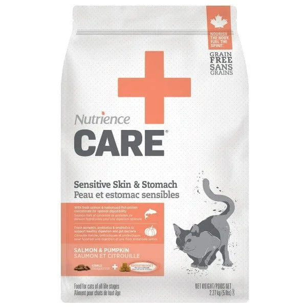 Nutrience Care+ Sensitive Skin & Stomach Hypoallergenic Dry Cat Food