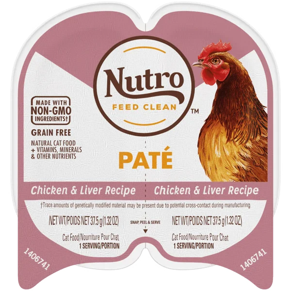 Nutro Perfect Portions Chicken & Liver Pate Wet Cat Food