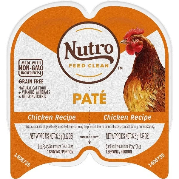 Nutro Perfect Portions Chicken Pate Wet Cat Food