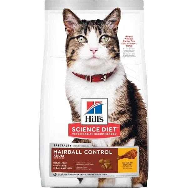 Science Diet Adult Hairball Control Chicken Recipe Dry Cat Food