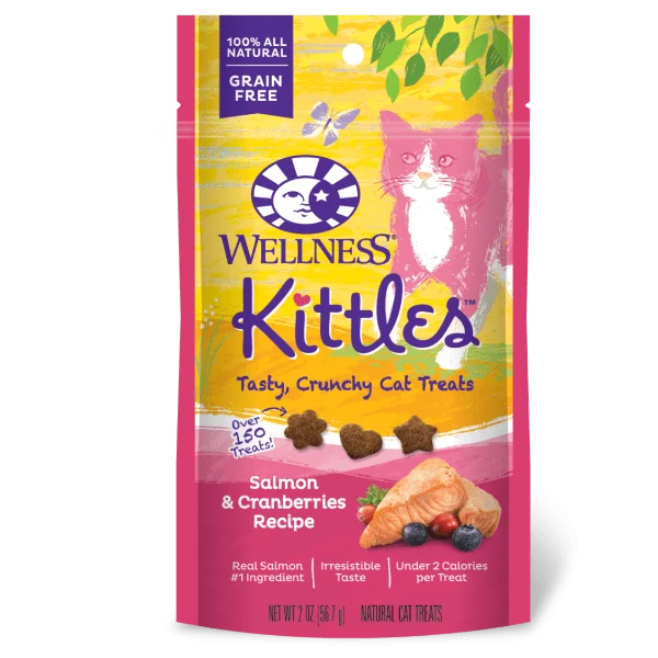 Wellness Kittles Salmon & Cranberries Cat Treats