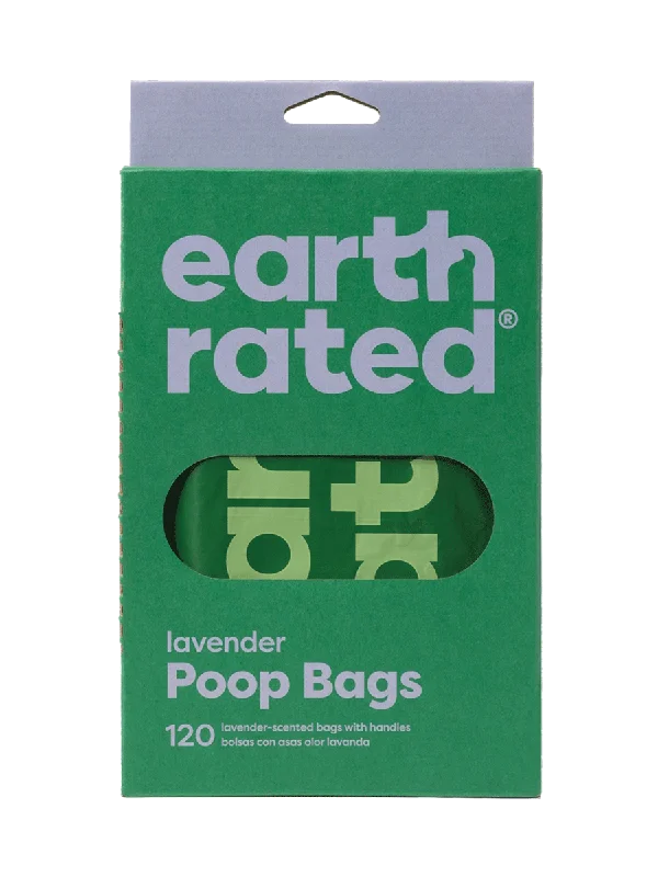 Earth Rated Lavender Scented Handle Waste Bags 120-Count