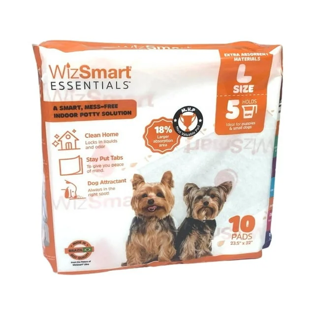 Wizsmart Essentials Large Dog Pads