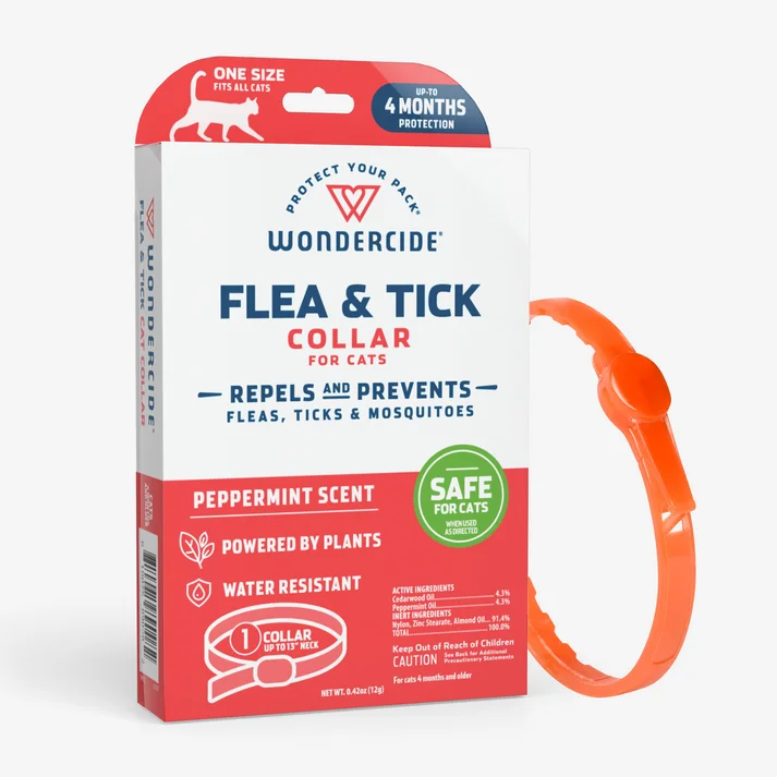 Wondercide Peppermint Flea and Tick Collar For Cats