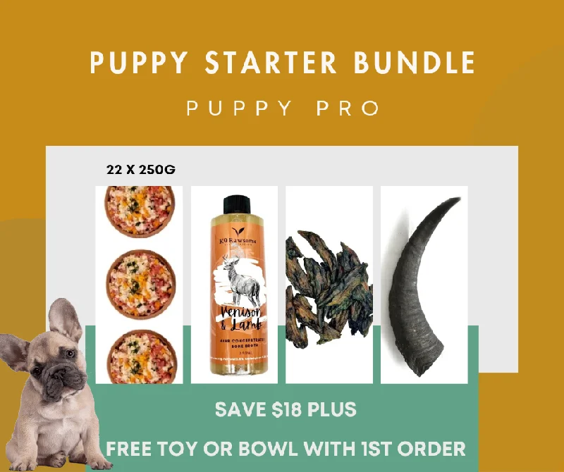 (A) Puppy Starter Bundle Puppy Pro (AAFCO) (RRP $202)