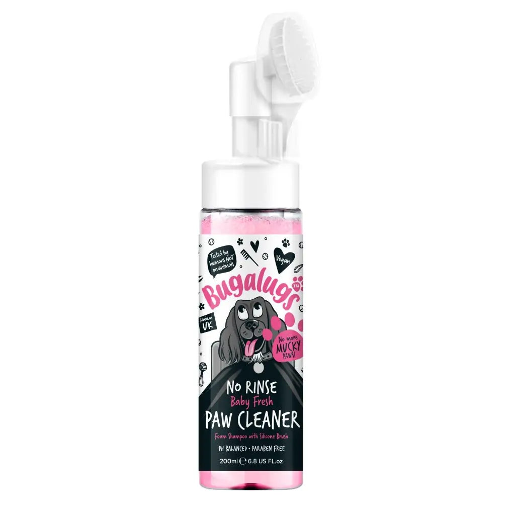 No Rinse Paw Cleaner Bugalugs (200ml)