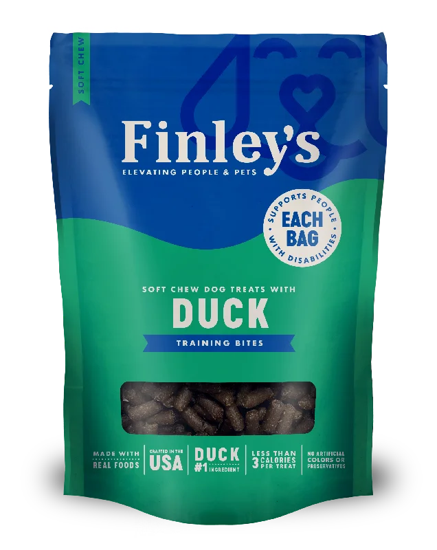 Finley's Duck Recipe Soft Chew Training Bites