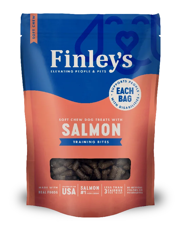 Finley's Salmon Recipe Soft Chew Training Bites