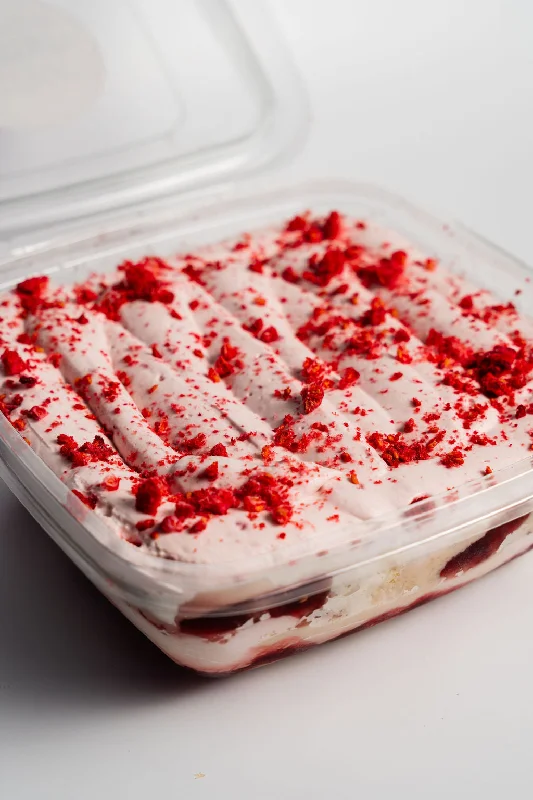 Raspberry White Choc Dessert Tub- family size