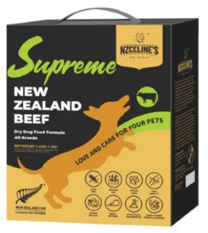 Supreme NZ Beef Dry Dog Food Formula - All Breed Limited Stock!