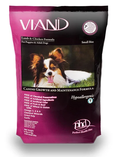 Lamb Based, Small Dog, Dry Kibble Dog Food 9 LB Bag